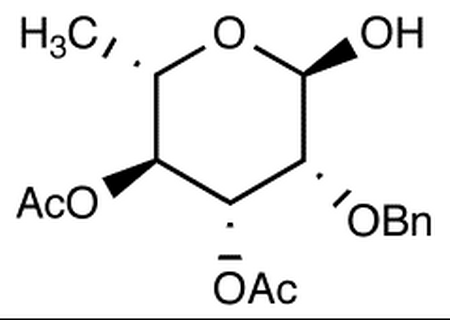 2-O-Benzyl-3,4-di-O-acetyl-α-L-rhamnopyranoside