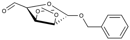 Benzyl 2,3-O-Isopropylidene-α-D-mannopentenofuranoside-6-aldehyde