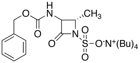 (3S-trans)-3-Benzyloxycarbonylamino-4-methyl-2-oxo-1-azetidinesulfonic Acid Tetrabutylammonium Salt