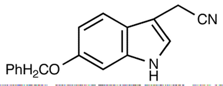 2-(6-Benzyloxyindolyl)acetonitrile