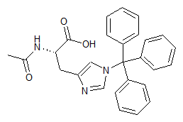 (S)-2-Acetamido-3-(1-trityl-1H-imidazol-4-yl)propanoic acid
