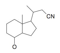 3-(4-Hydroxy-7a-methyl-octahydro-inden-1-yl)-butyronitrile