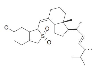 3-[7a-Methyl-1-(1,4,5-trimethyl-hex-2-enyl)-octahydro-inden-4-ylidenemethyl]-2,2-dioxo-2,3,4,5,6,7-hexahydro-1H-2-benzo[c]thiophen-5-ol