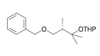 2-(3-Benzyloxy-1,1,2S-trimethyl-propoxy)-tetrahydro-pyran
