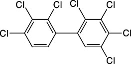 2,2’,3,3’,4,4’,5-Heptachlorobiphenyl