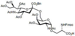 Fmoc-Ser(Î±-Neu5Ac (2-6)-Î±-GalNAc)-OH