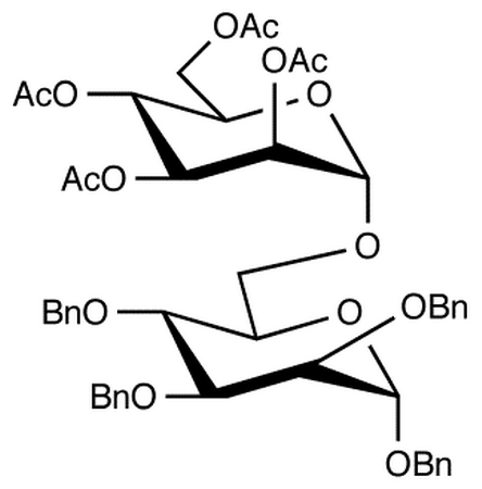 Benzyl 6-O-(2,3,4,6-Tetra-O-acetyl-α-D-mannopyranosyl)-2,3,4-tri-O-benzyl-α-D-mannopyrannoside