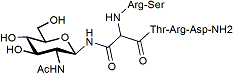 SRN(Î²-N-GlcNAc)TRD-NH2