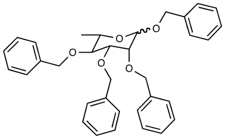 Benzyl 2,3,4-Tri-O-benzyl-L-rhamnopyranose