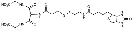 Biotinylamidoethyl]-dithiomethylenemalonic Acid Bis(2-aminoethanoic Acid)