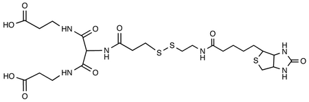 Biotinylamidoethyl]-dithiomethylenemalonic Acid Bis(3-aminopropionic Acid)