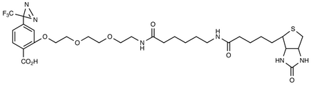 2-[2-[2-[2-[6-(Biotinylaminohexanoyl]aminoethoxy]ethoxy]ethoxy]-4-[3-(trifluoromethyl)-3H-diazirin-3-yl]benzoic Acid