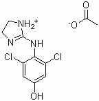 4-Hydroxy clonidine acetate