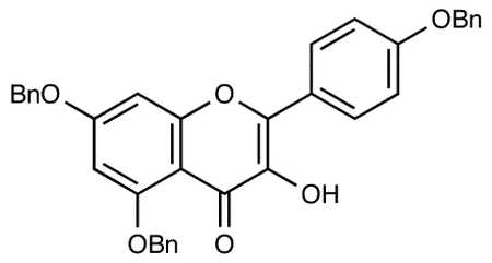 5,7-Bis-(benzyloxy)-2-(4-(benzyloxy)phenyl)-3-hydroxy-4H-chromen-4-one