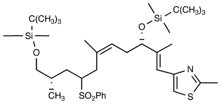 4-[(1E,3S,5Z,8R/S,10S)-3,11-Bis-[[tert-butyl(dimethyl)silyl]oxy]-2,6,10-trimethyl-8-(phenylsulfonyl)undeca-1,5-dienyl]-2-methyl-1,3-thiazole