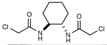 (+/-)-trans-1,2-Bis(chloroacetamido)cyclohexane