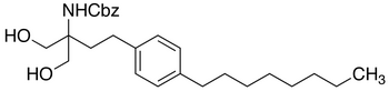 [1,1-Bis(hydroxymethyl)-3-(4-octylphenyl)propyl]carbamic acid Phenylmethyl Ester