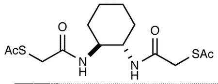 (+/-)-trans-1,2-Bis(thioacetateacetamido)cyclohexane