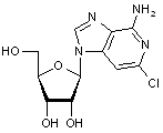  2-Chloro-3-deazaadenosine