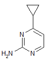  2-Amino-4-(cyclopropyl)pyrimidine