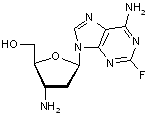  3’-Amino-2’,3’-dideoxy-2-fluoroadenosine