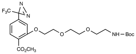 2-[2-[2-(2-t-Boc-aminoethoxy]ethoxy]ethoxy]-4-[3-(trifluoromethyl)-3H-diazirin-3-yl]benzoic Acid Methyl Ester