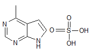  4-Amino-7H-pyrrolo[2,3-d]pyrimidine hydrogen sulfate