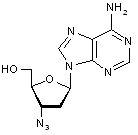  3’-Azido-2’,3’-dideoxyadenosine