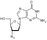  3’-Azido-2’,3’-dideoxyguanosine