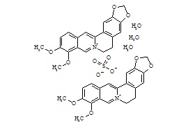 Berberine sulfate trihydrate