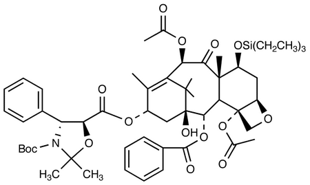 13-[[(3-N-Boc)-2,2-dimethyl-4-phenyl-1,3-oxazolidin-5-yl]formyl]-7-O-(triethylsilyl) Baccatin III