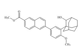 Adapalene 3-hydroxy adamantyl impurity