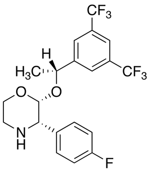 2-(R)-[1-(R)-(3,5-Bis(trifluoromethyl)phenyl)ethoxy]-3-(S)-(4-fluorophenyl)morpholine