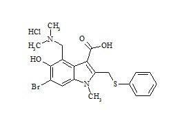 Arbidol impurity F hydrochloride