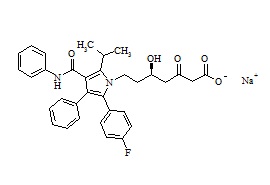 Atorvastatin 3-oxo sodium salt