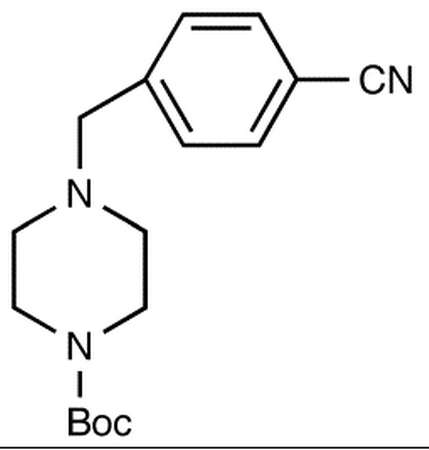 4-(4-t-Boc-piperaz-1-yl-methyl)benzonitrile