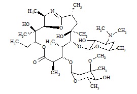 Erythromycin A (9,11-imino ether)
