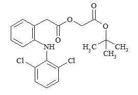 Aceclofenac tert-butyl ester