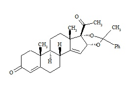 delta-14-Acetophenide dihydroxyprogesterone