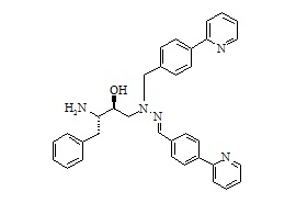 Atazanavir benzylidenehydrazine analogue