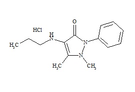 4-Propyl aminoantipyrine hydrochloride
