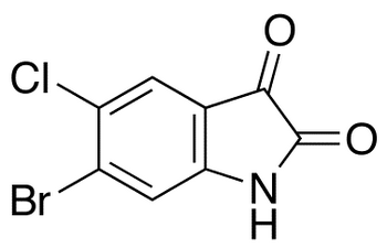6-Bromo-5-chloro-1H-indole-2,3-dione