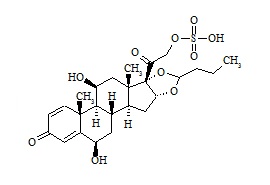 6-Beta-Hydroxy budesonide sulfate