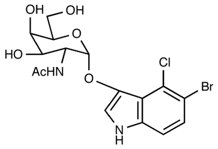 5-Bromo-4-chloro-3-indolyl 2-acetamido-2-deoxy-α-D-galactopyranoside