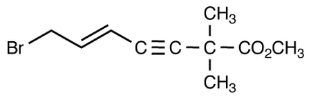 E-1-Bromo-6,6-dimethyl-6-methylcarboxylate-2-en-4-yne