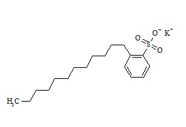 2-Dodecylbenzene sulfonic acid potassium salt (mixture of isomers)