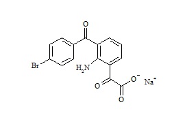 2-Amino-3-(4-bromobenzoyl) phenyloxoacetic sodium salt