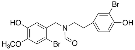 N-(3-Bromo-4-hydroxyphenethyl)-N-(2-bromo-5-hydroxy-4-methoxybenzyl)formamide