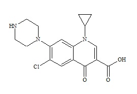 Ciprofloxacin chloro analog impurity