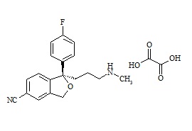 (-)-(R)-Desmethyl citalopram oxalate